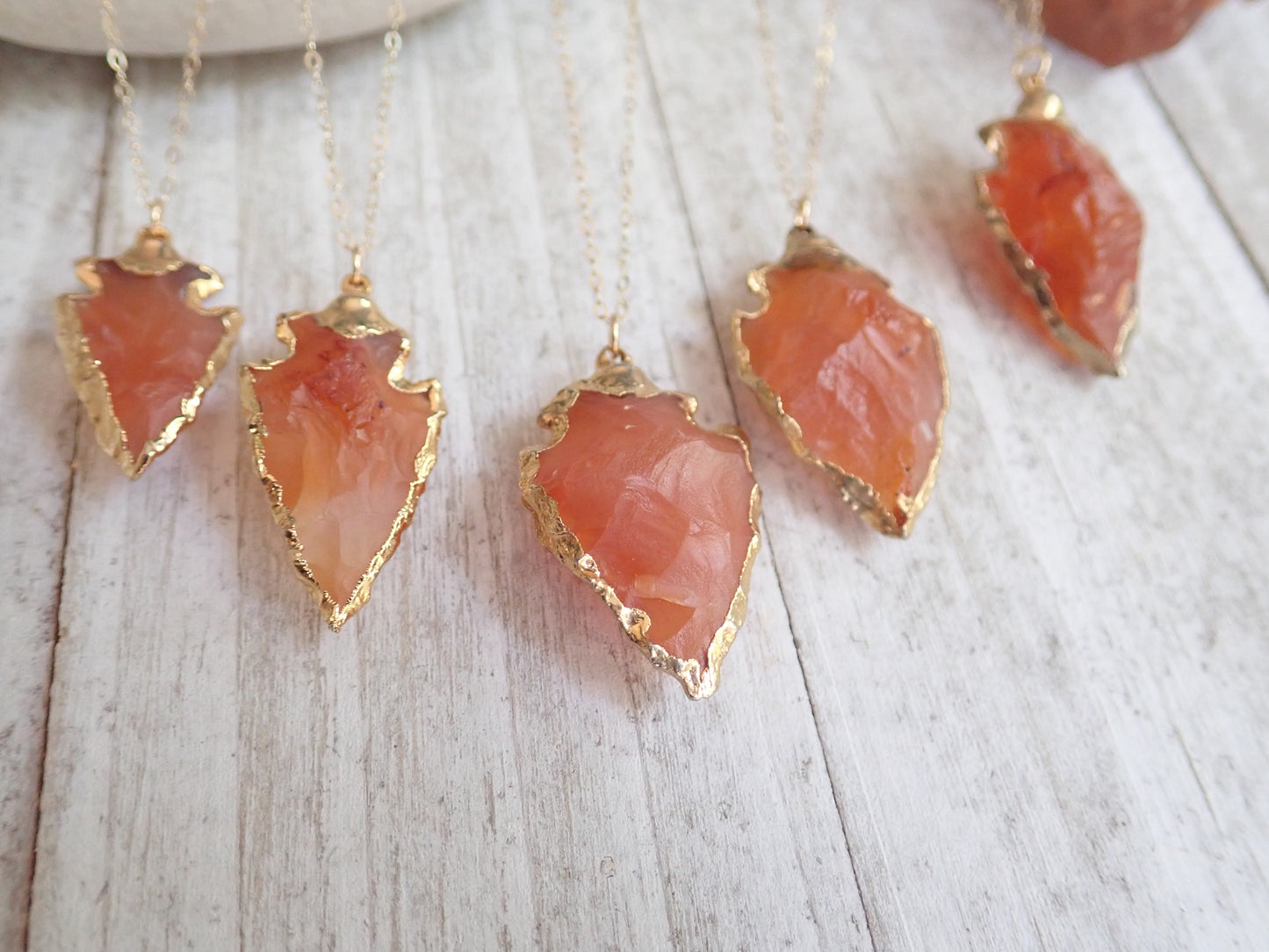 Clarissa Carnelian Necklace