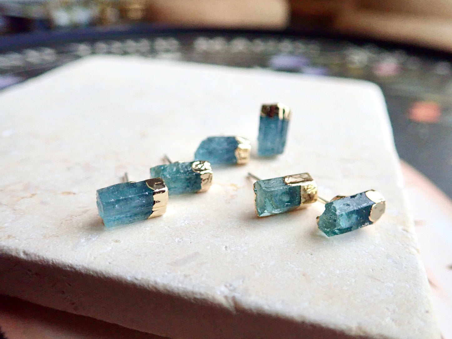 Alpina Aquamarine Earrings