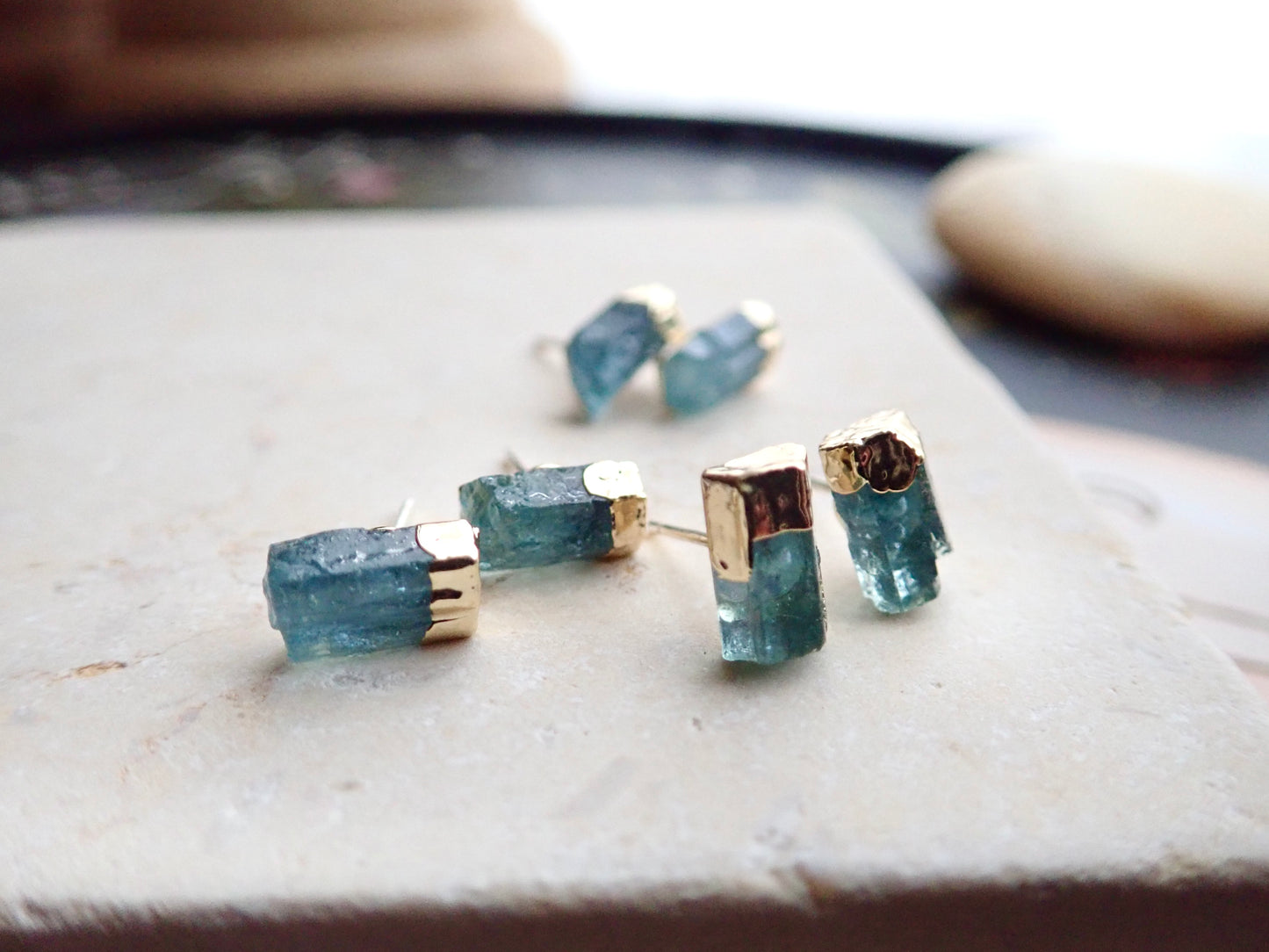 Alpina Aquamarine Earrings