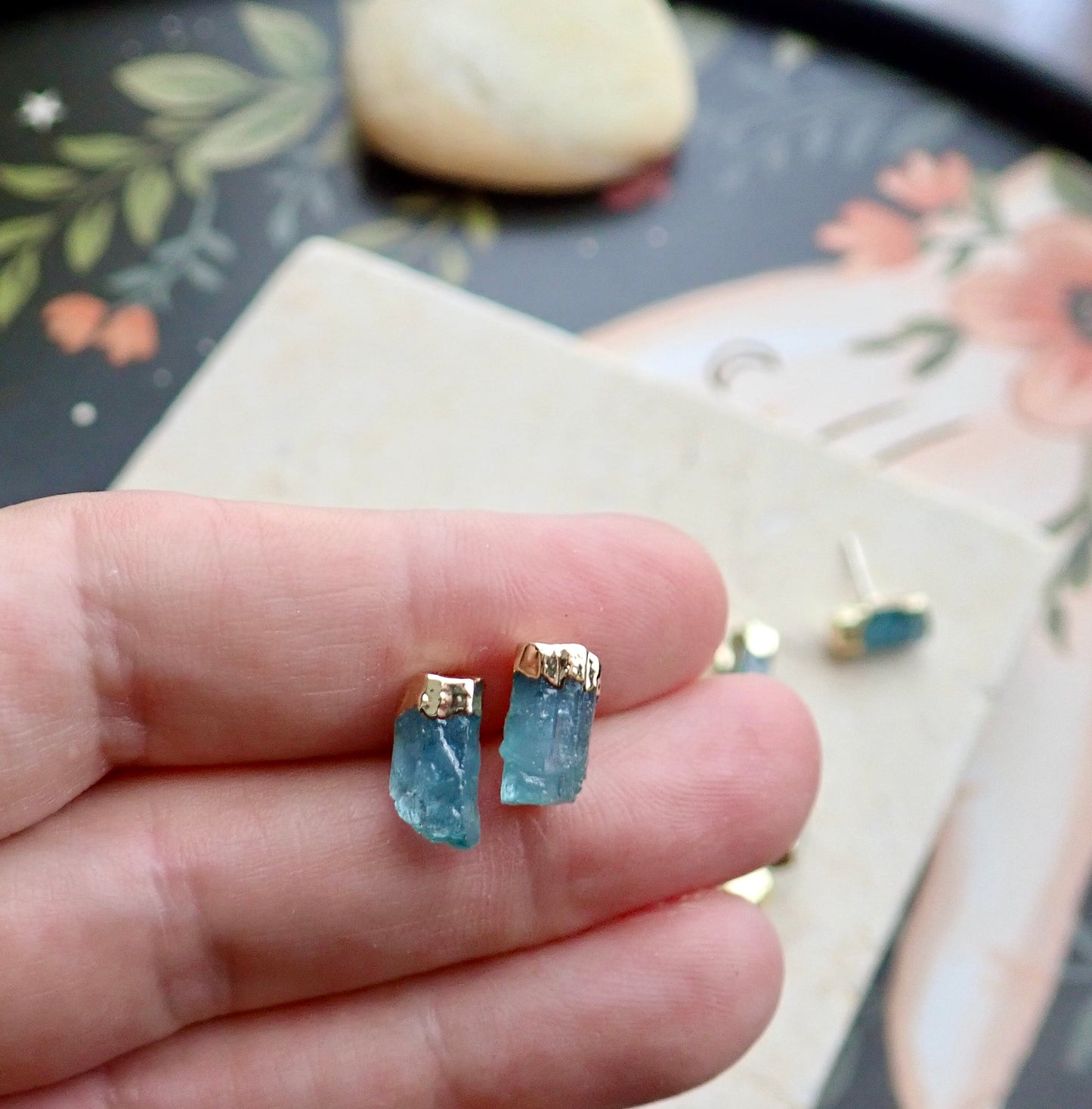 Alpina Aquamarine Earrings