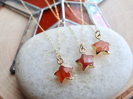 My Stars Carnelian Necklace