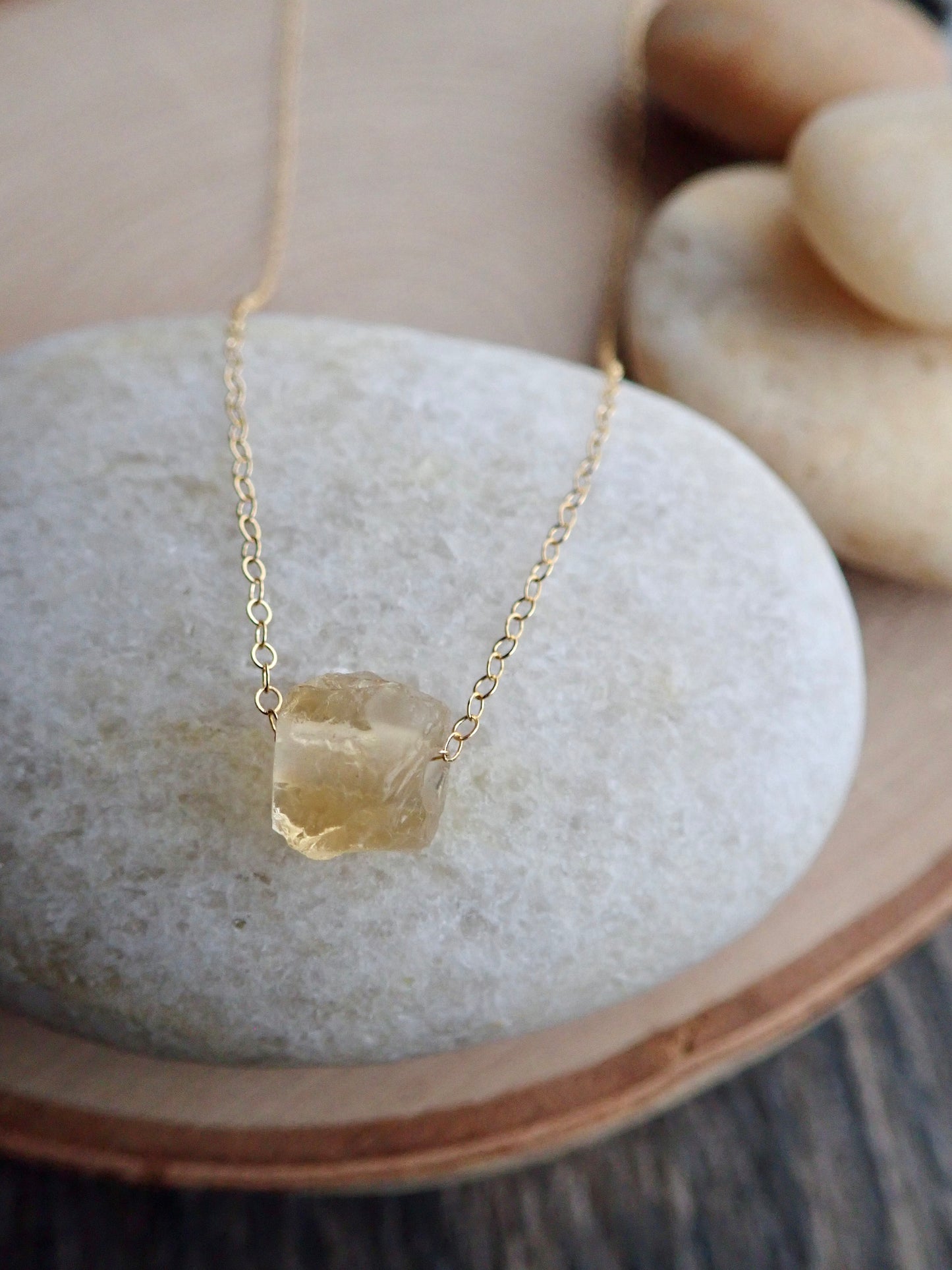 Cora Citrine Necklace