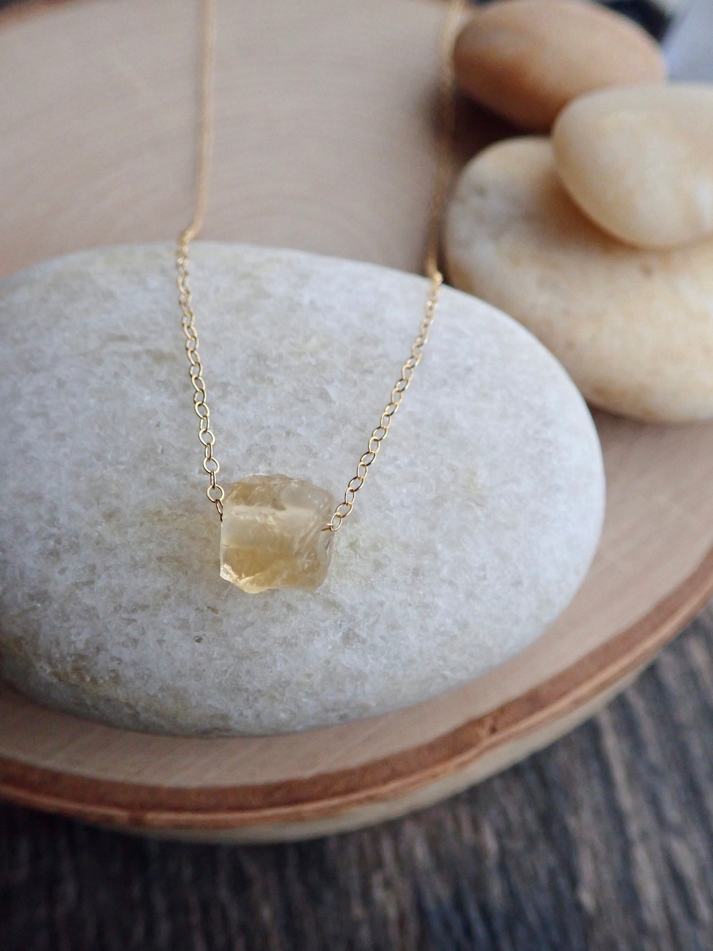 Cora Citrine Necklace