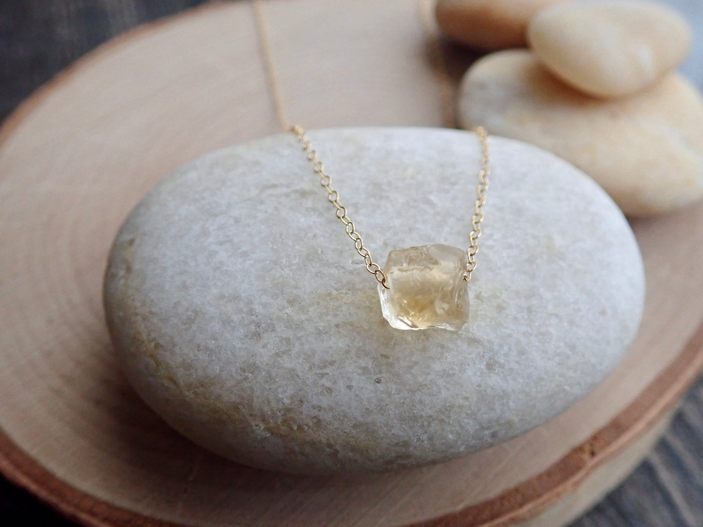 Cora Citrine Necklace