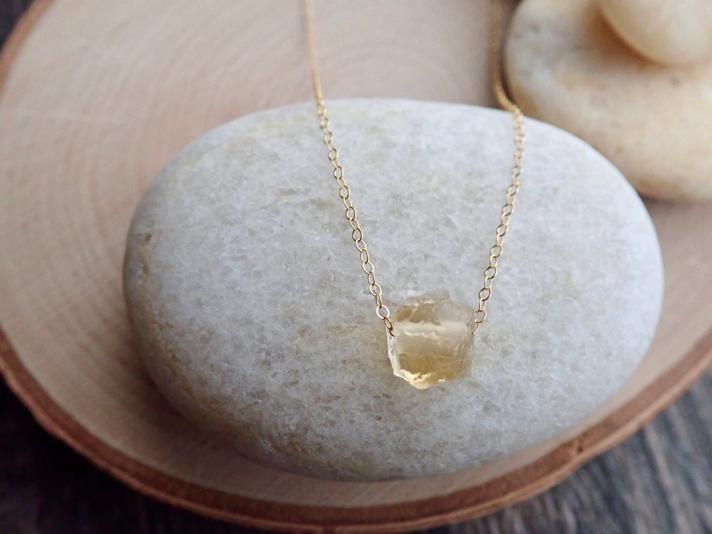 Cora Citrine Necklace