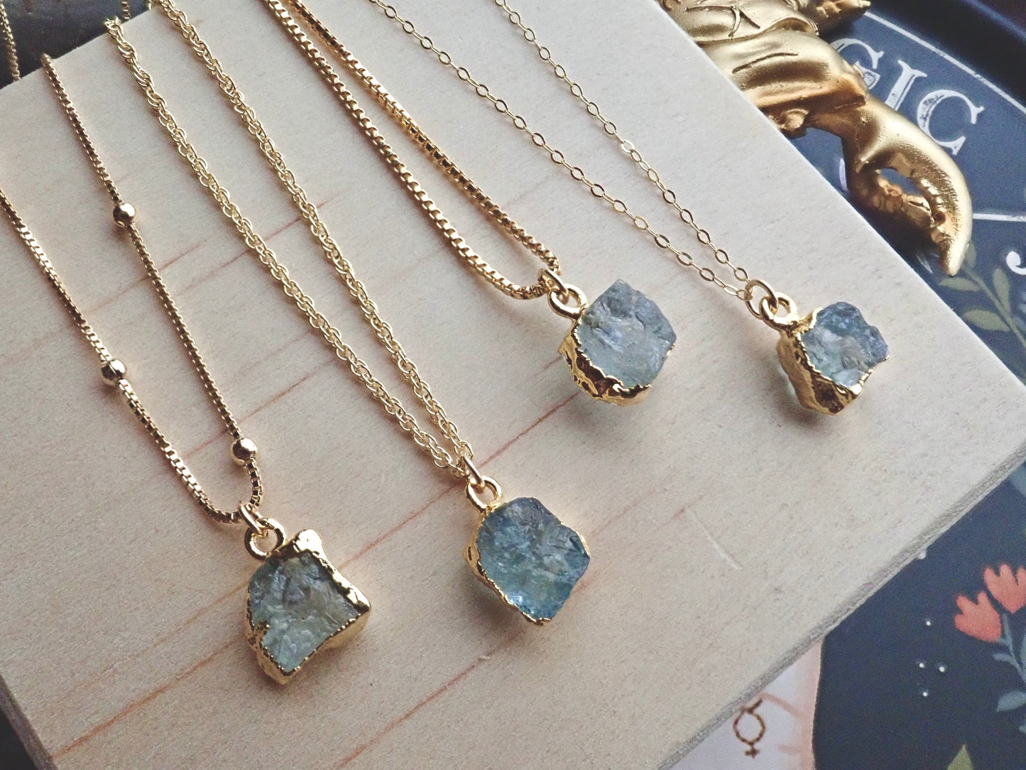 Allister Aquamarine Necklace