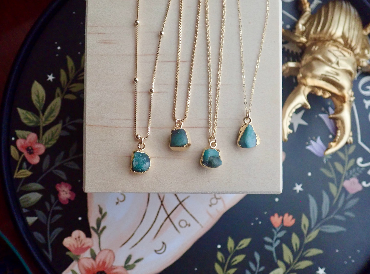 Eos Emerald Necklace