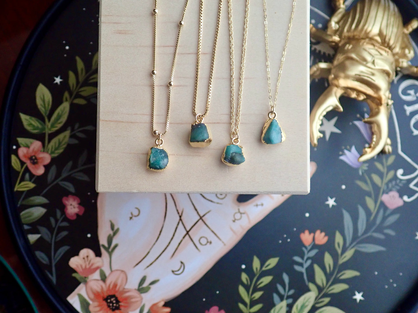 Eos Emerald  Necklace
