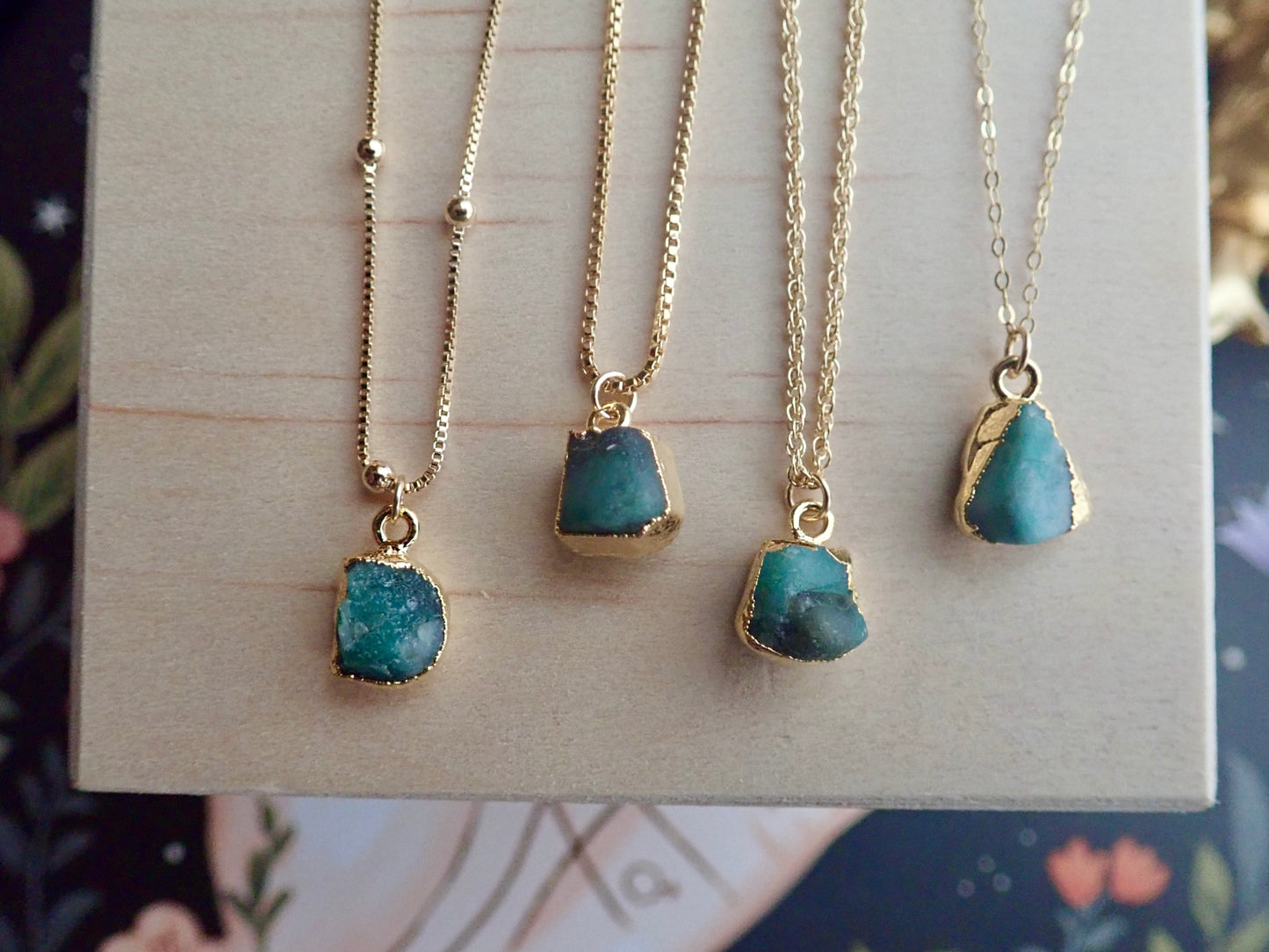 Eos Emerald Necklace