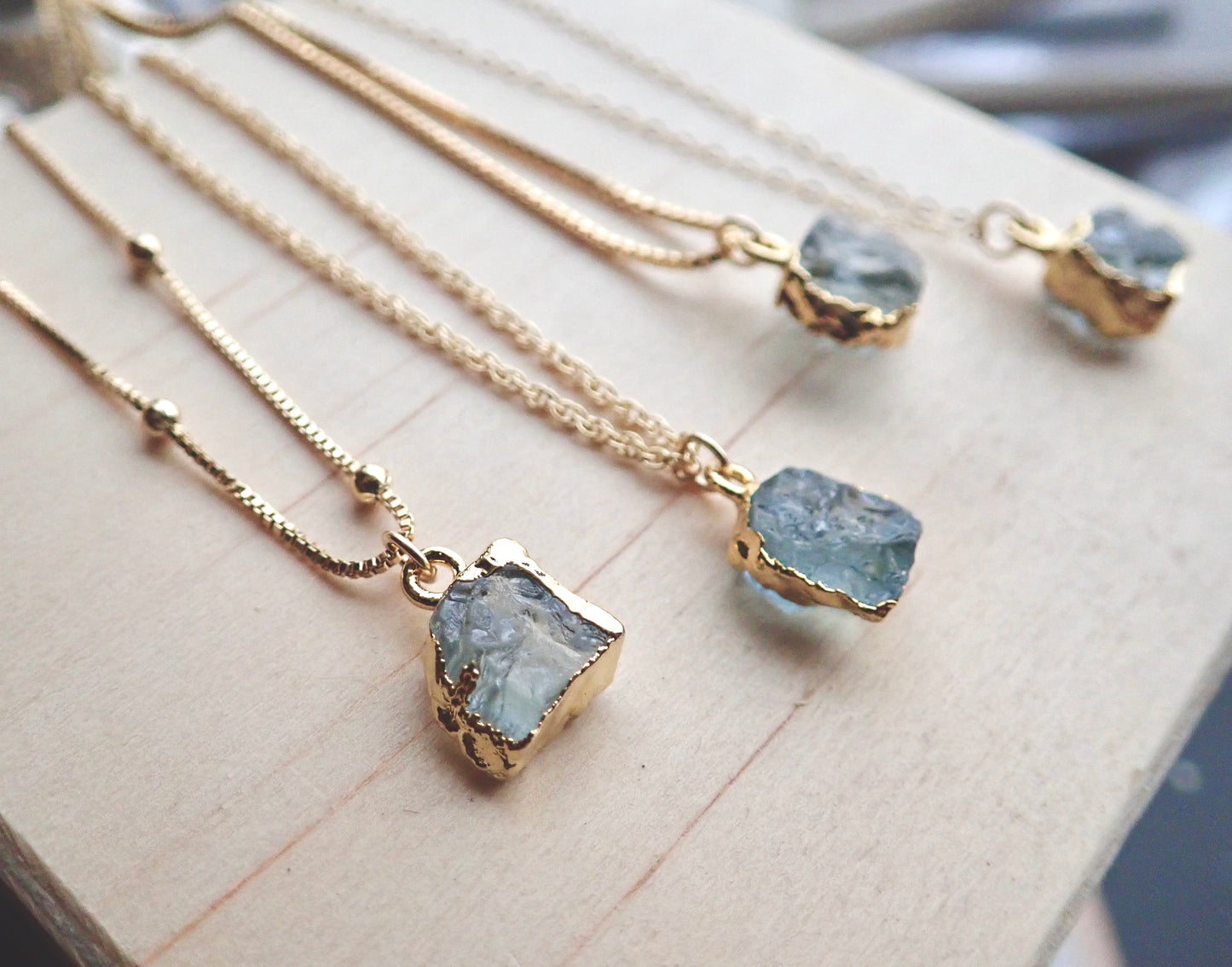 Allister Aquamarine Necklace