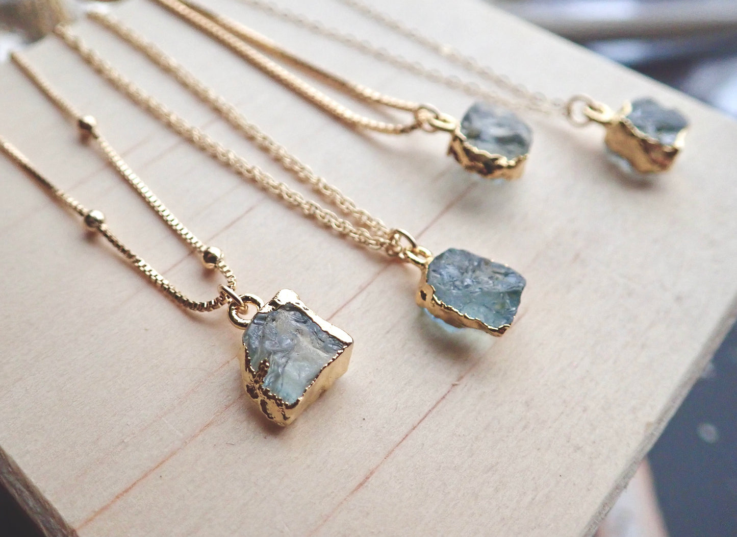 Allister Aquamarine Necklace