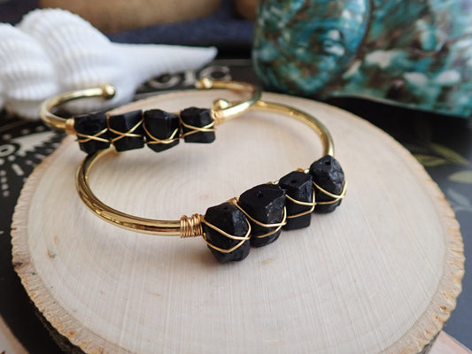 Noir Bangle Bracelet