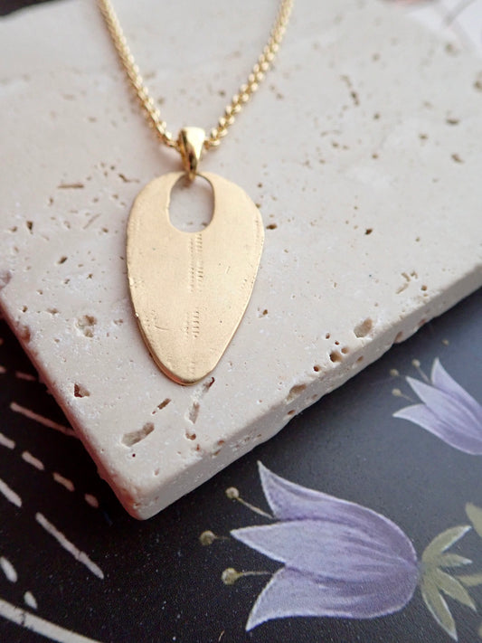 Modern Planchette Necklace