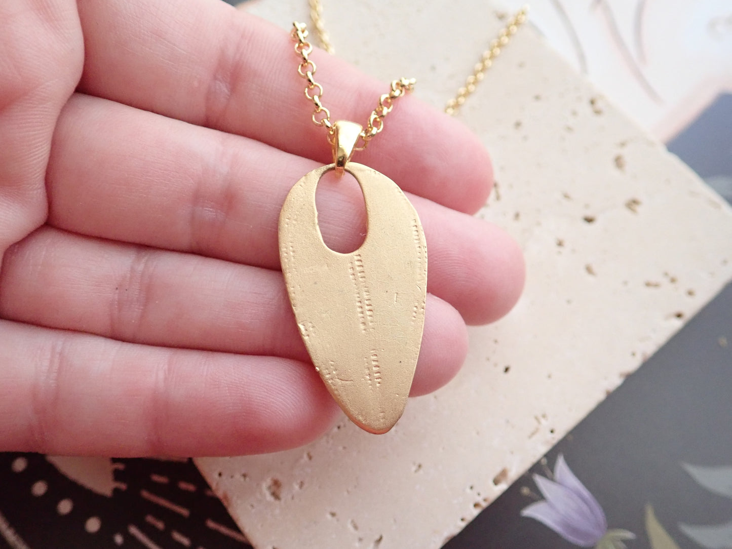 Modern Planchette Necklace