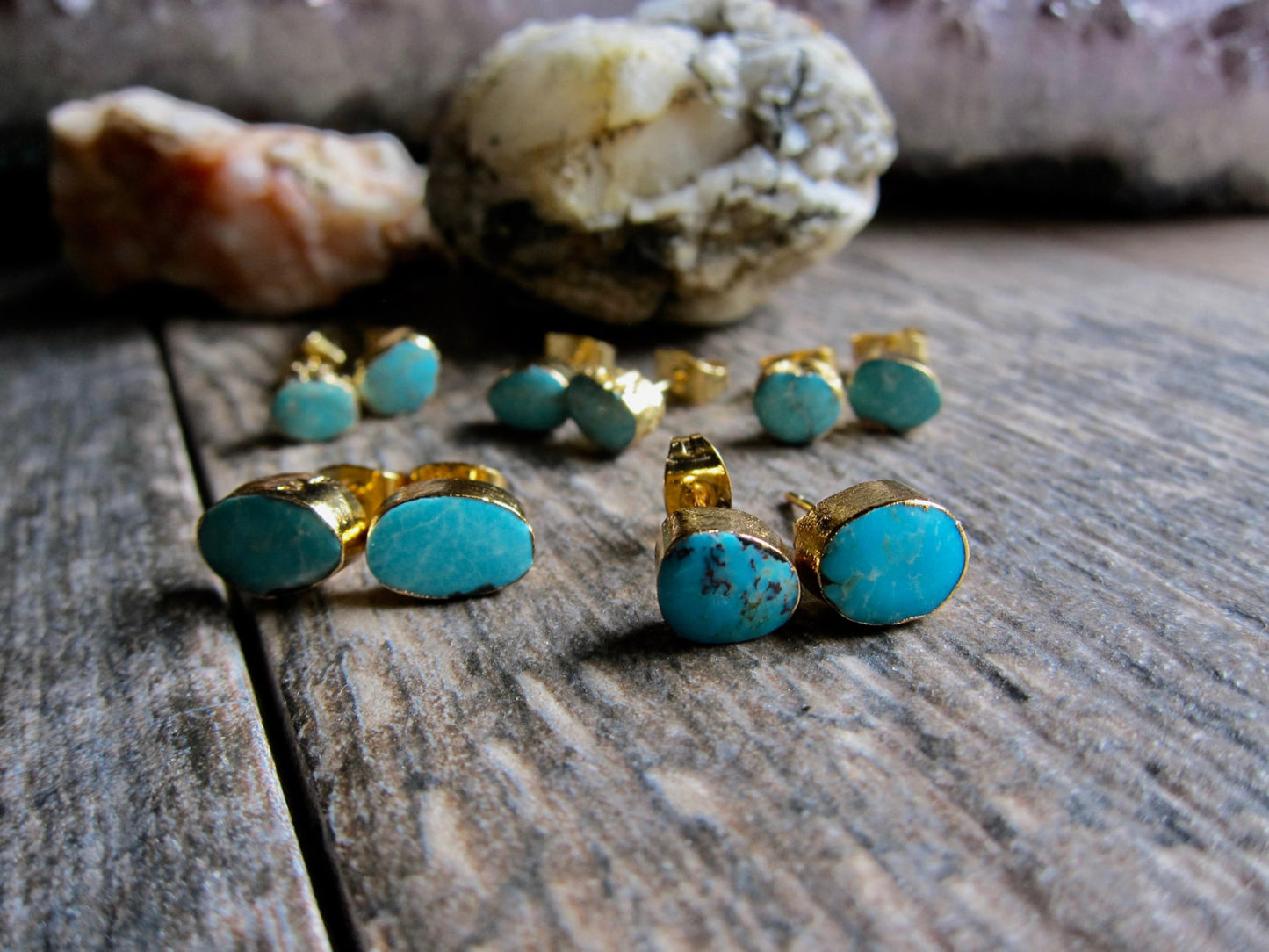 Texico Turquoise Studs