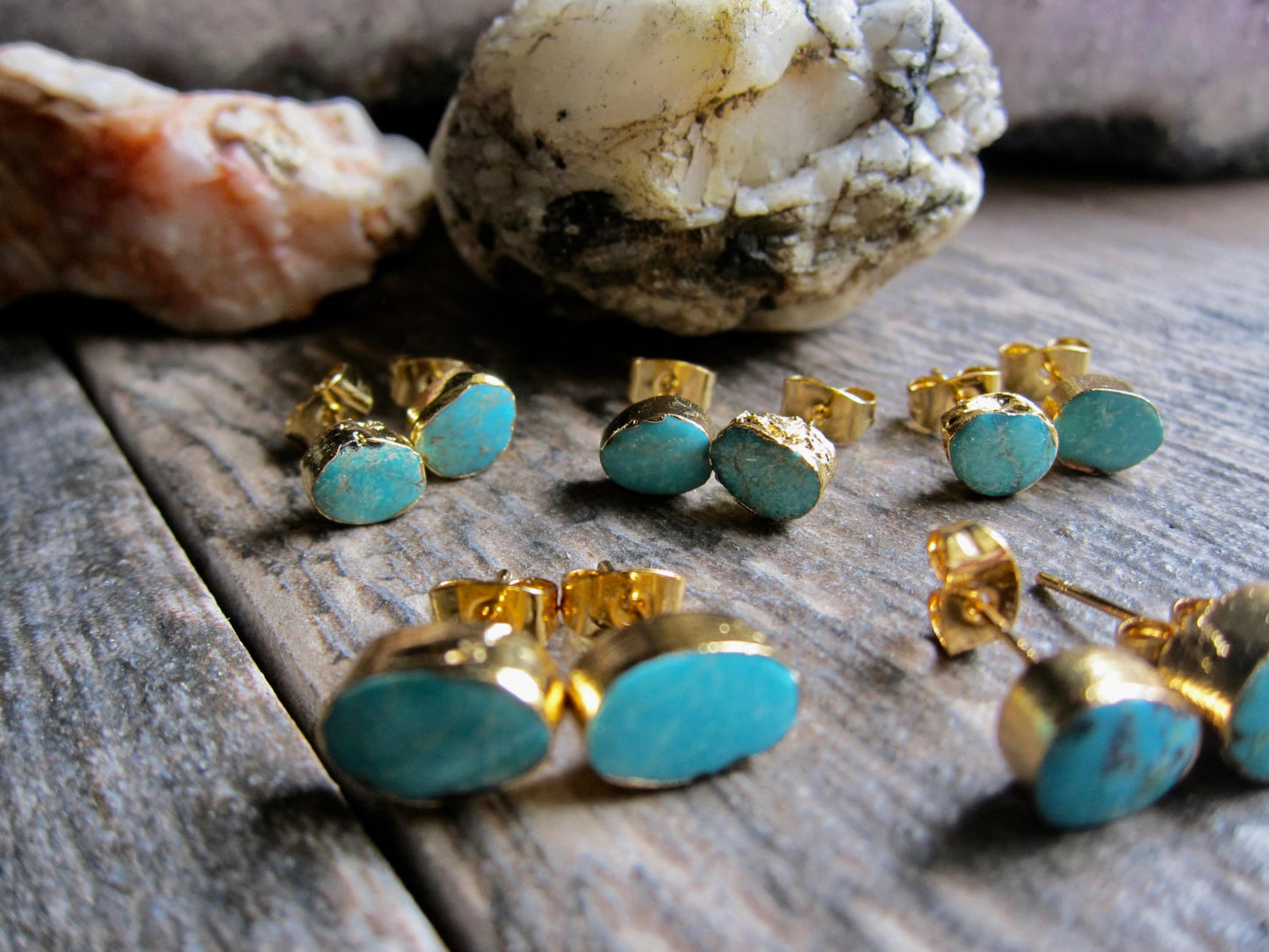 Texico Turquoise Studs