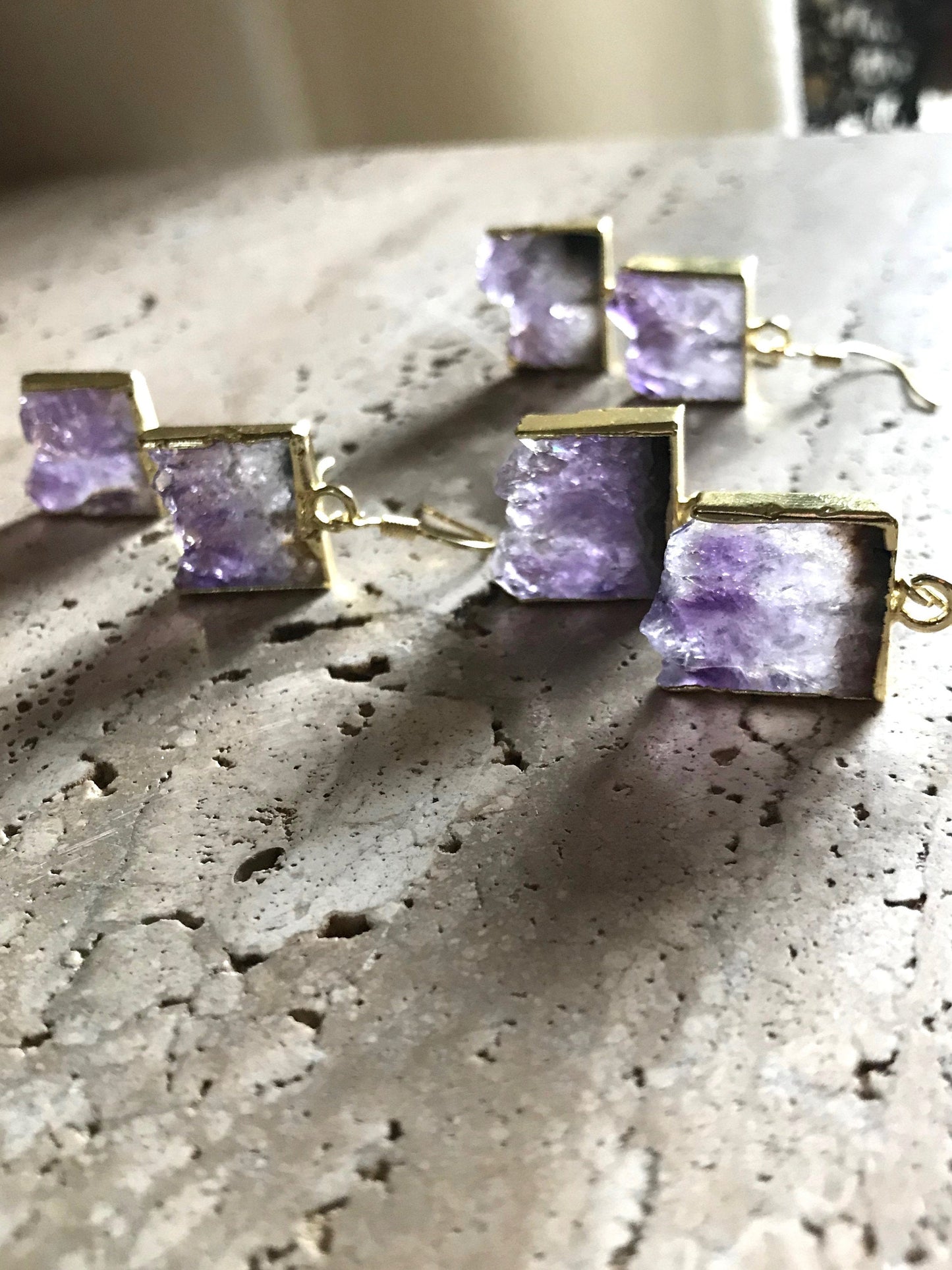 Palace Amethyst Earrings