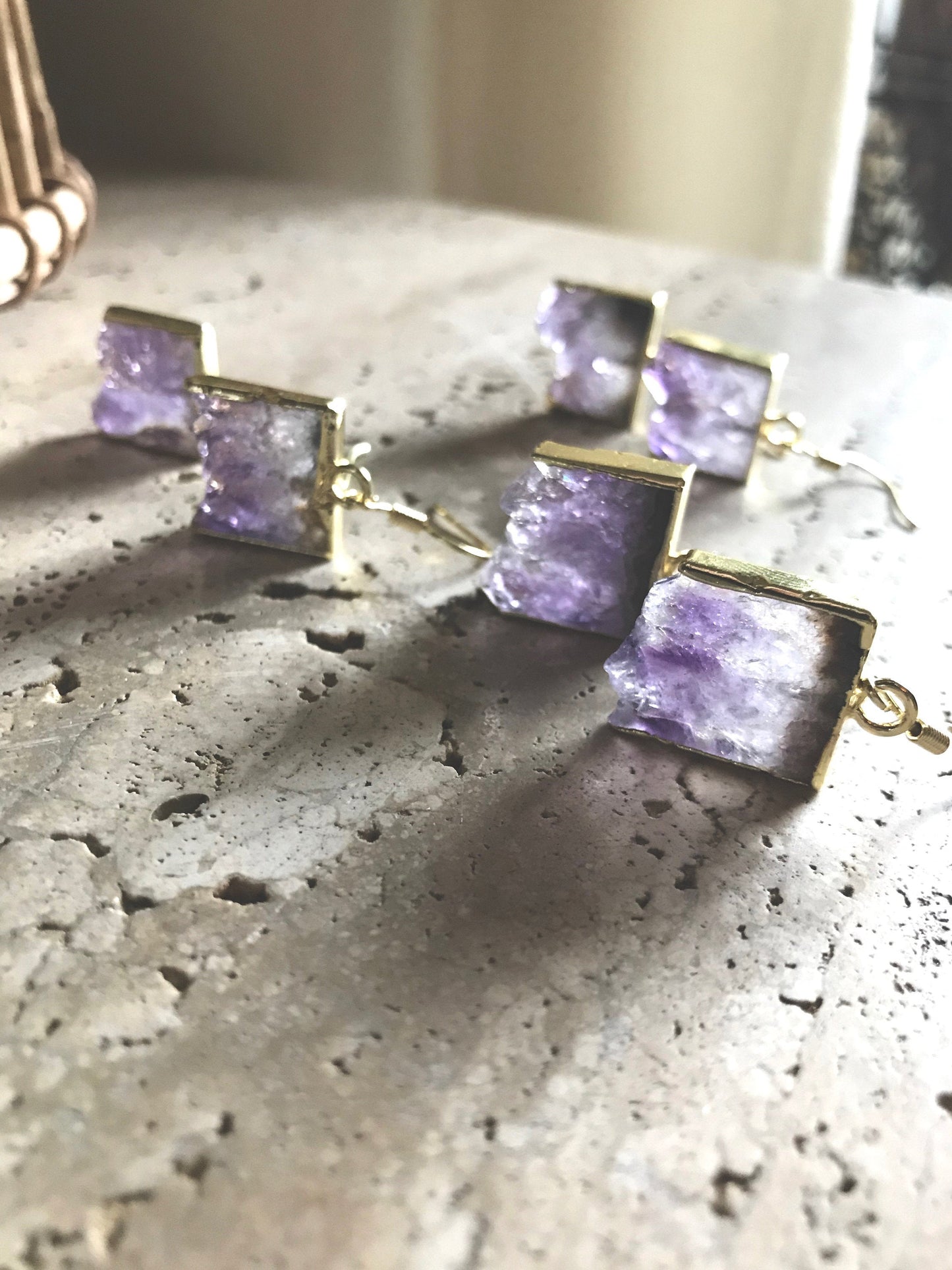 Palace Amethyst Earrings