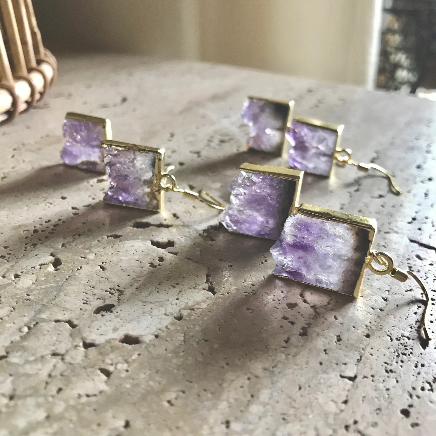 Palace Amethyst Earrings