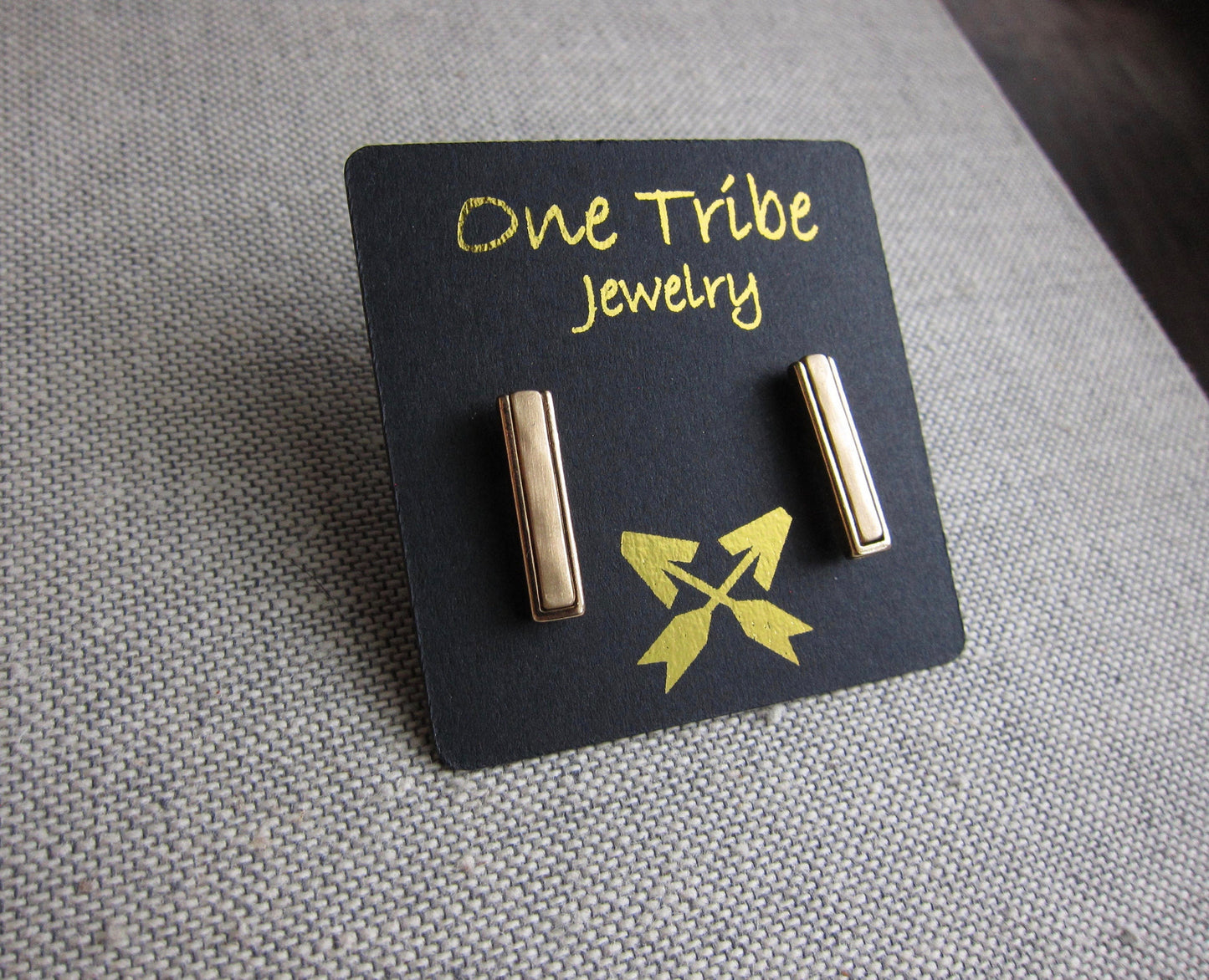 Knox Gold Bar Earrings