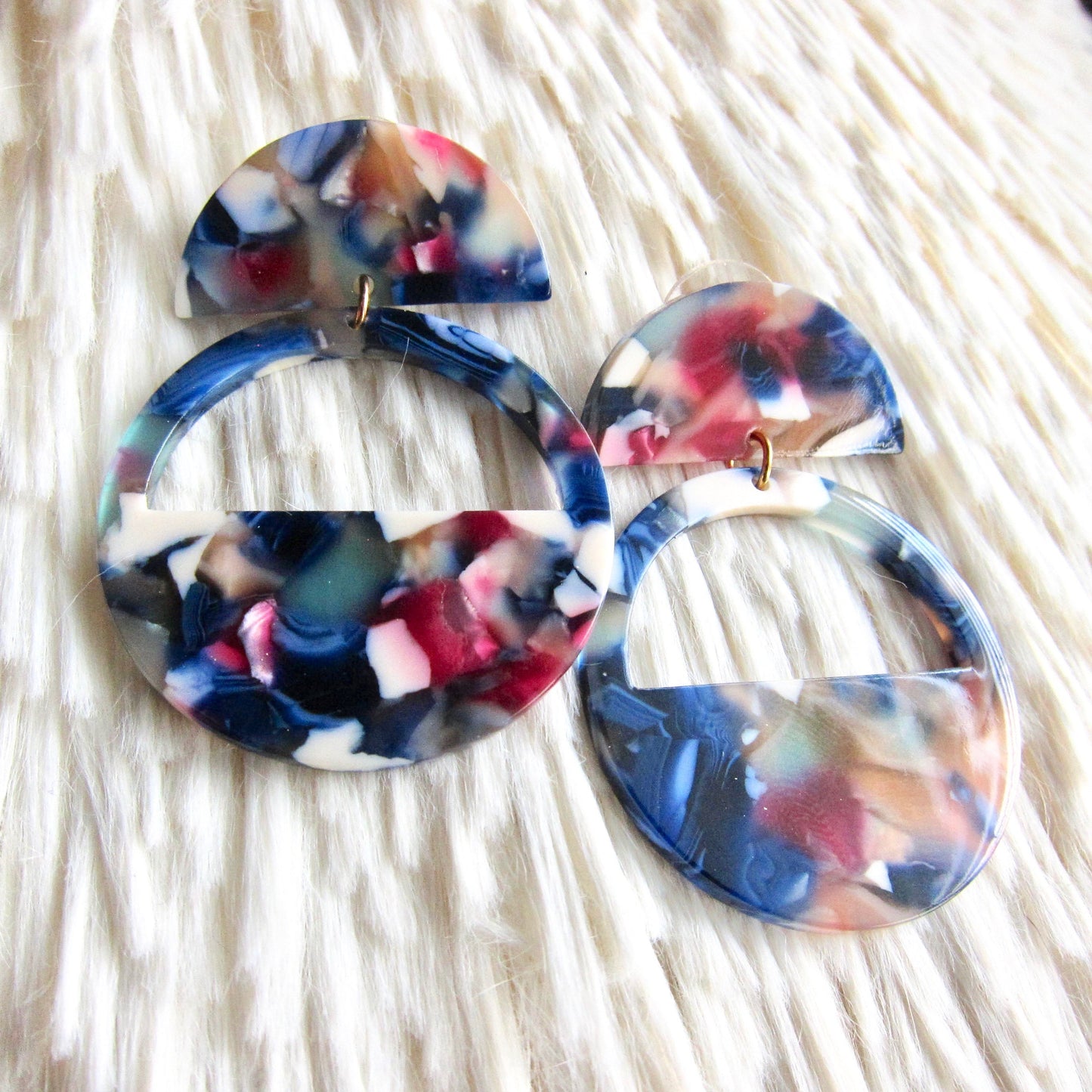Blue Tortuga Earrings