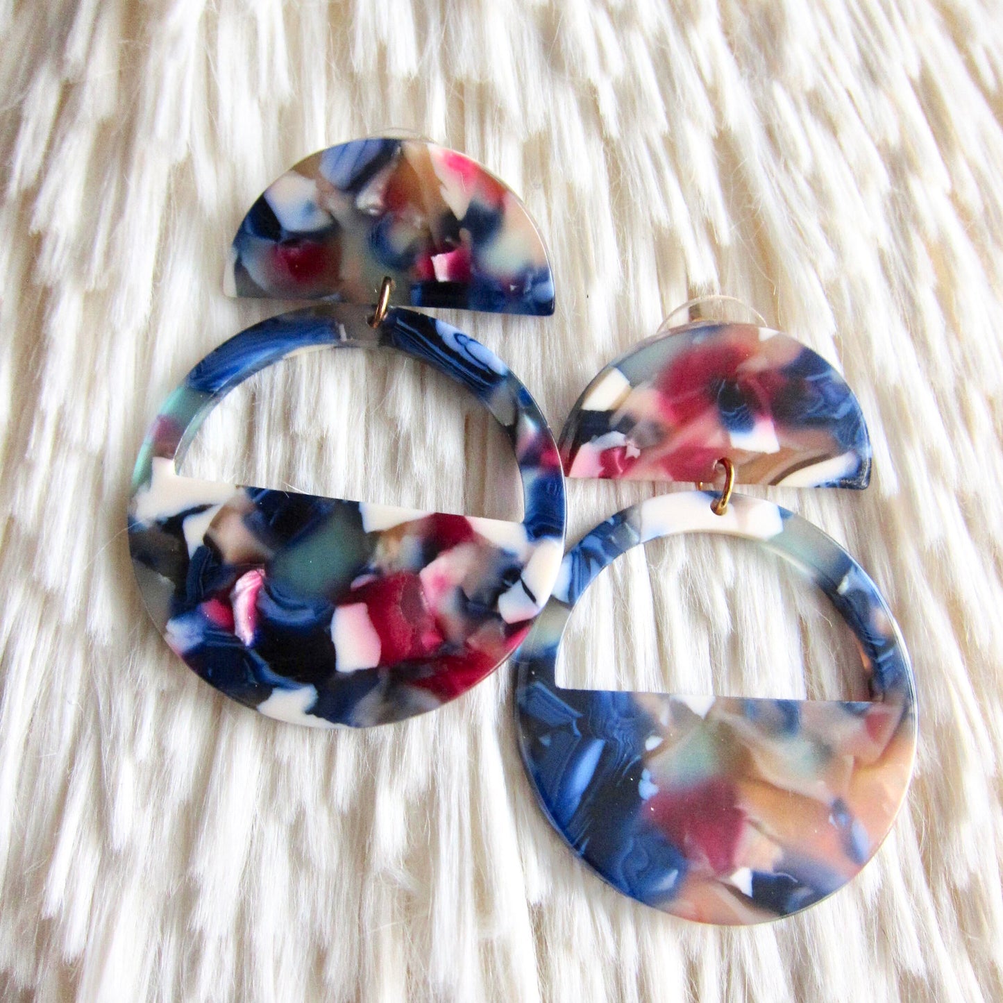 Blue Tortuga Earrings