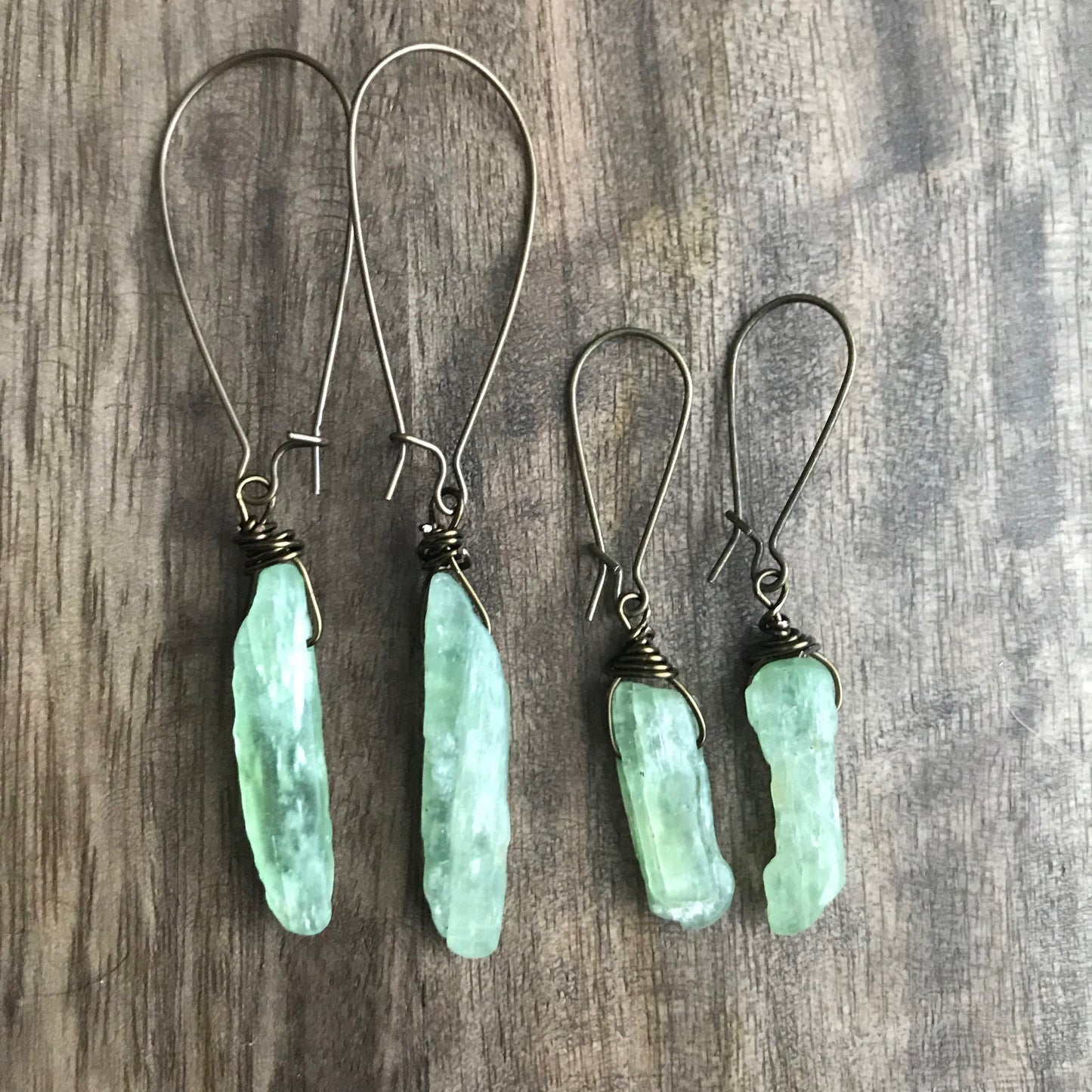 Karma Green Kyanite Earrings
