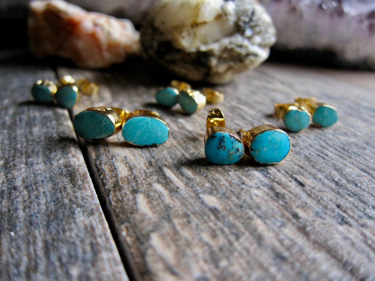 Texico Turquoise Studs