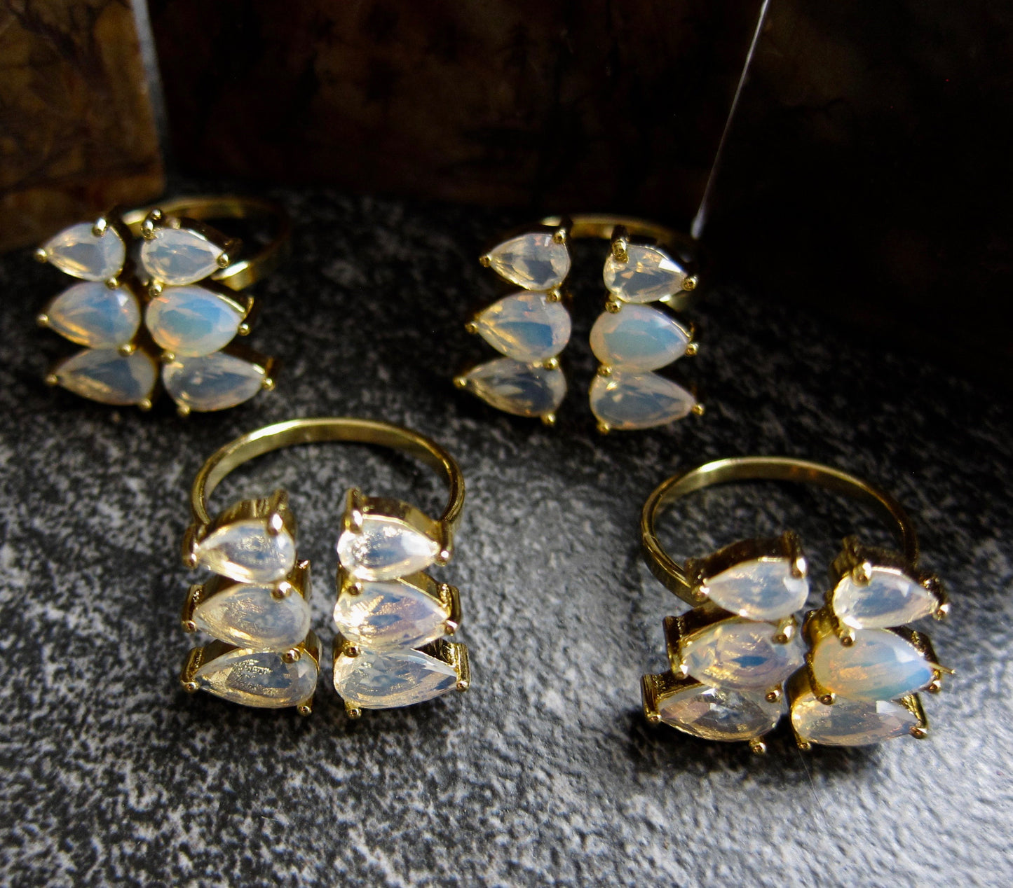 Milli Moonstone Ring
