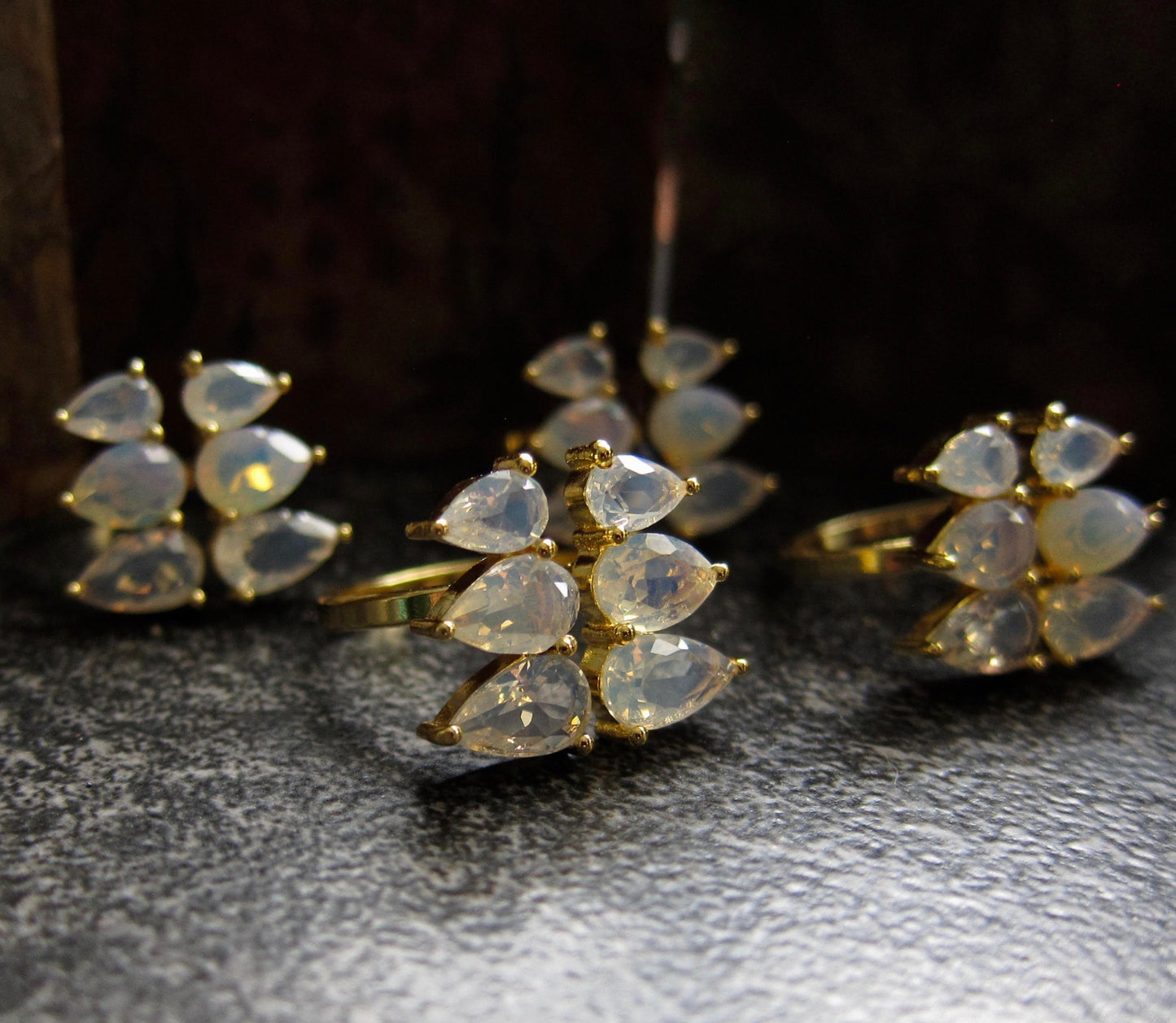Milli Moonstone Ring