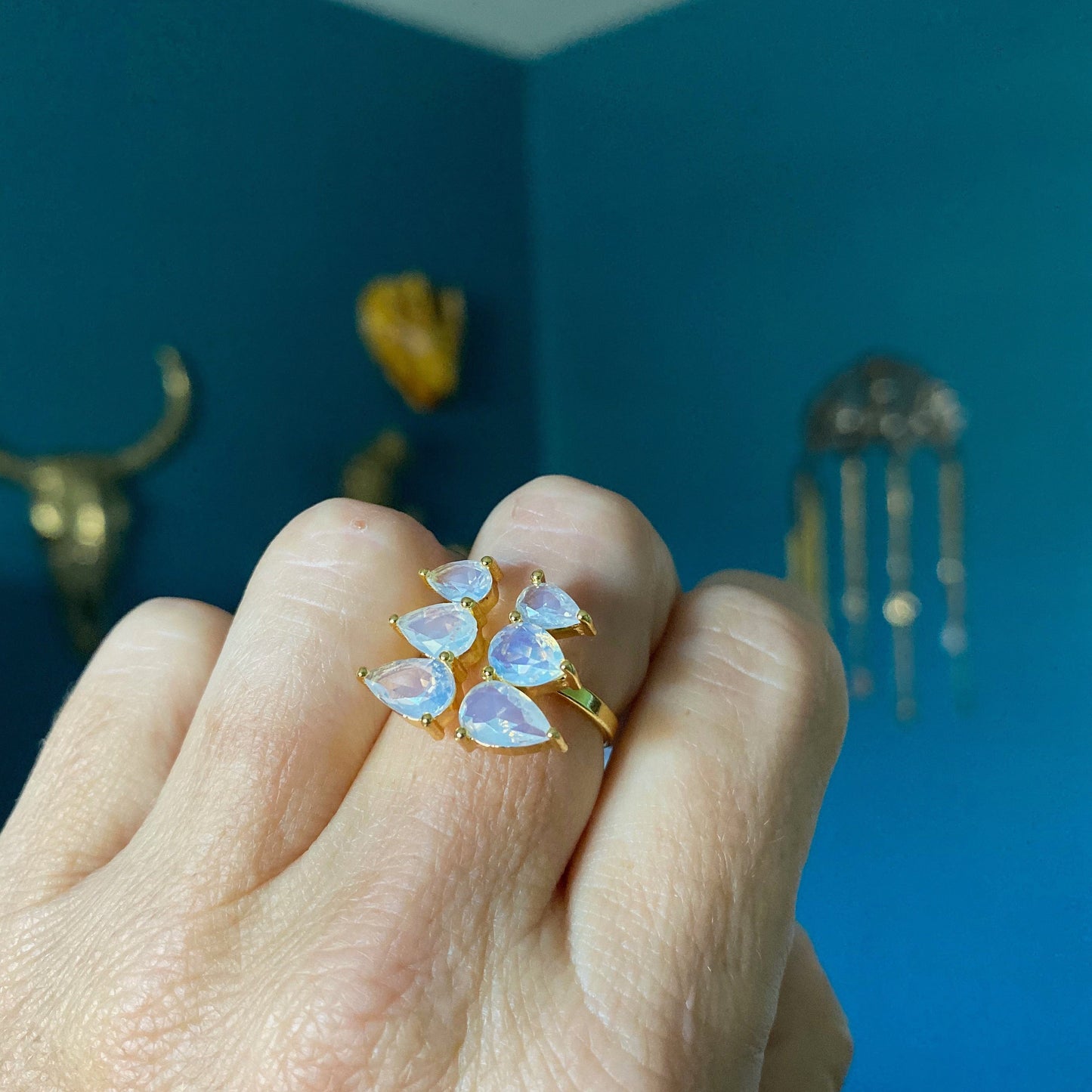 Milli Moonstone Ring