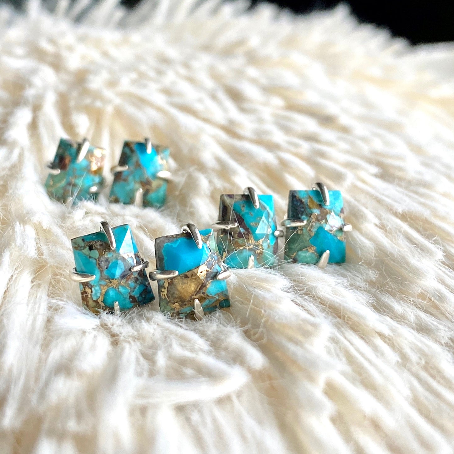 Tecolote Turquoise Studs