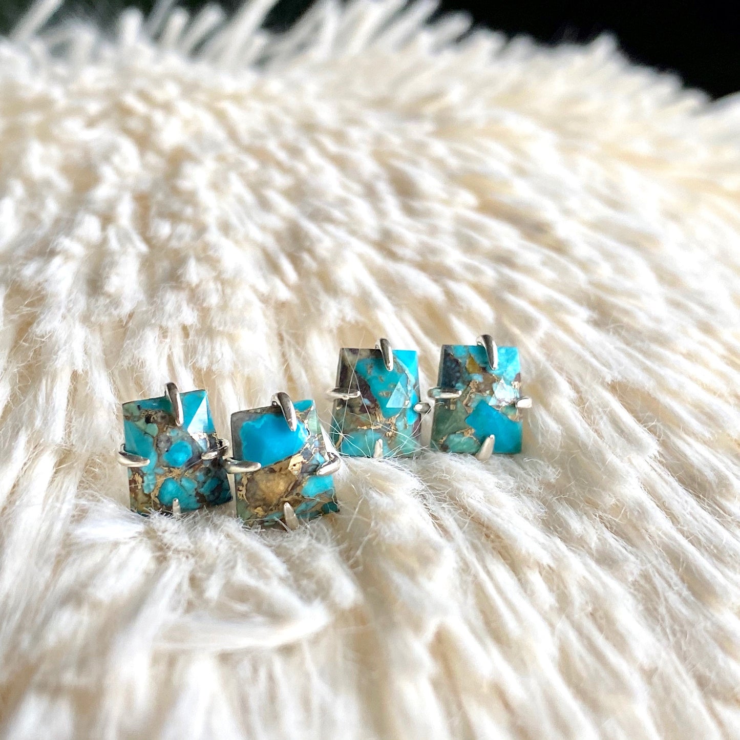 Tecolote Turquoise Studs