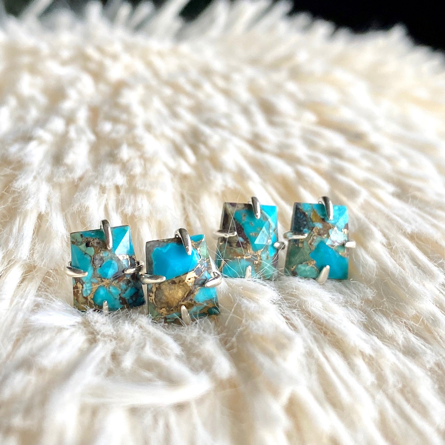 Tecolote Turquoise Studs