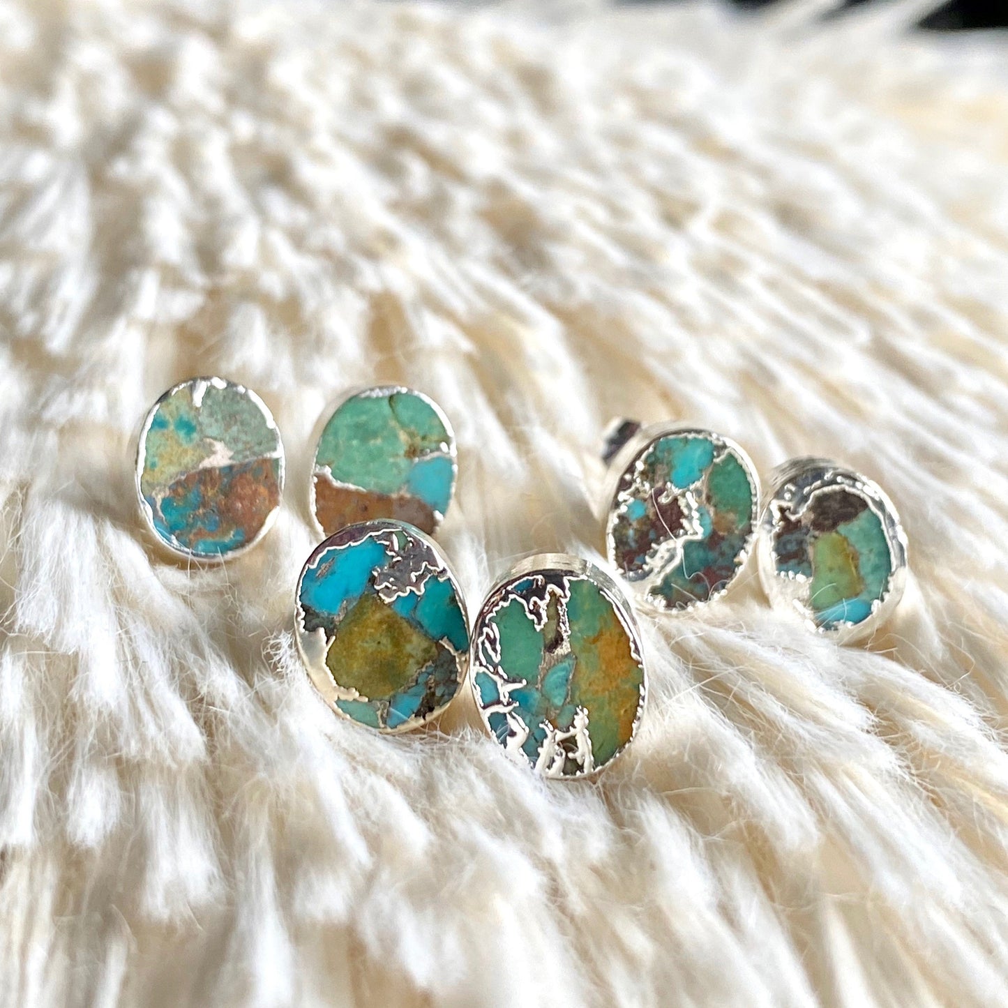 Tallulah Turquoise Studs