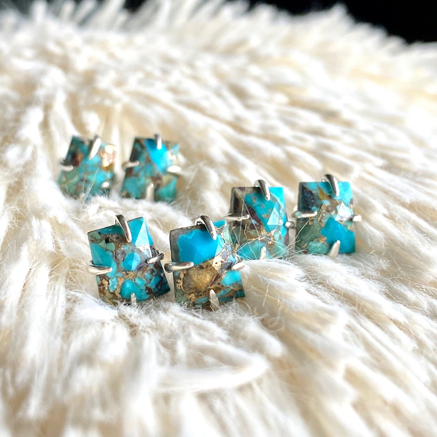 Tecolote Turquoise Studs