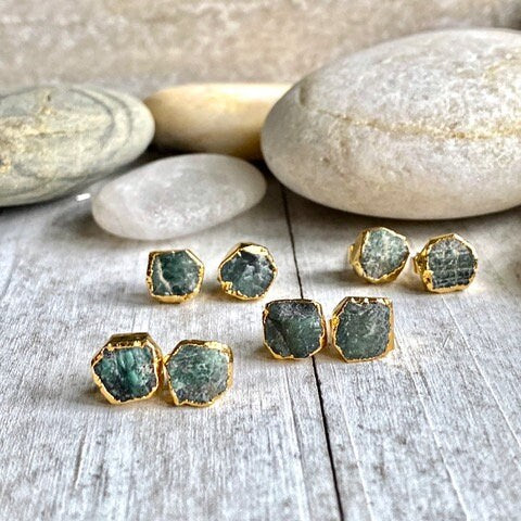 Emerald Isle Stud Earrings