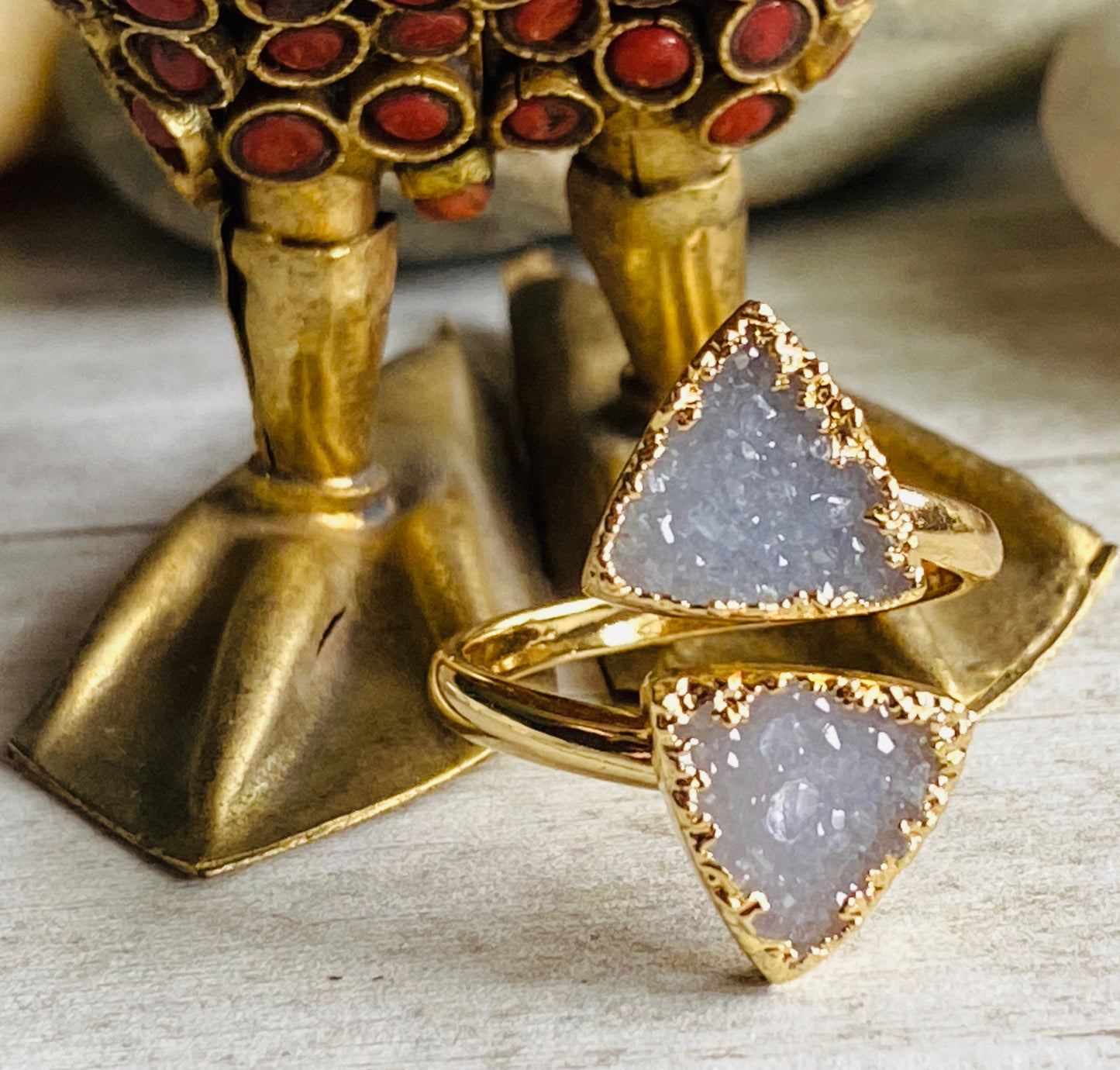 Oracle Druzy Ring