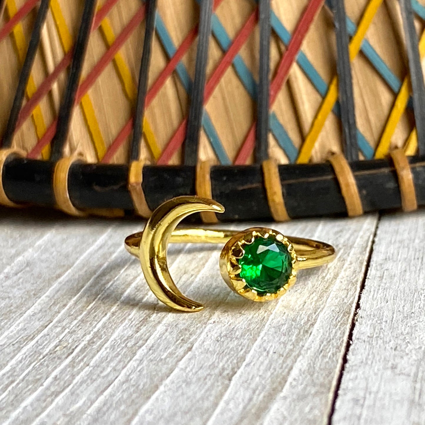 Moon and Stars Ring