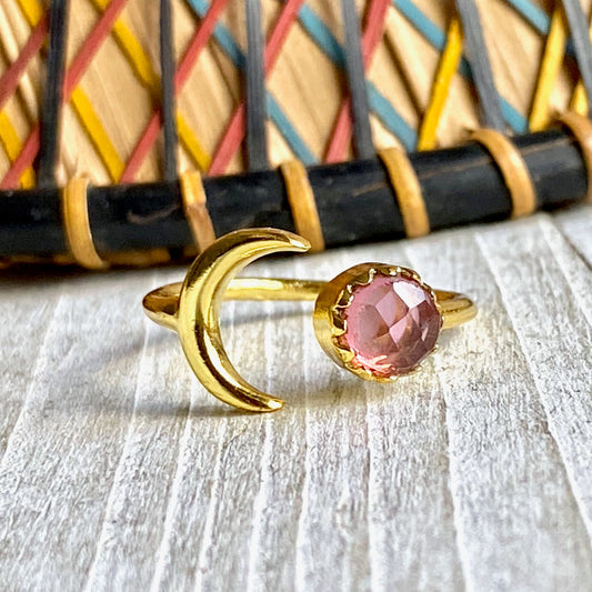 Moon and Stars Ring