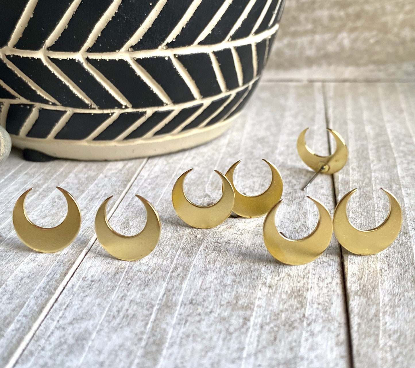 Lunar Module Stud Earrings