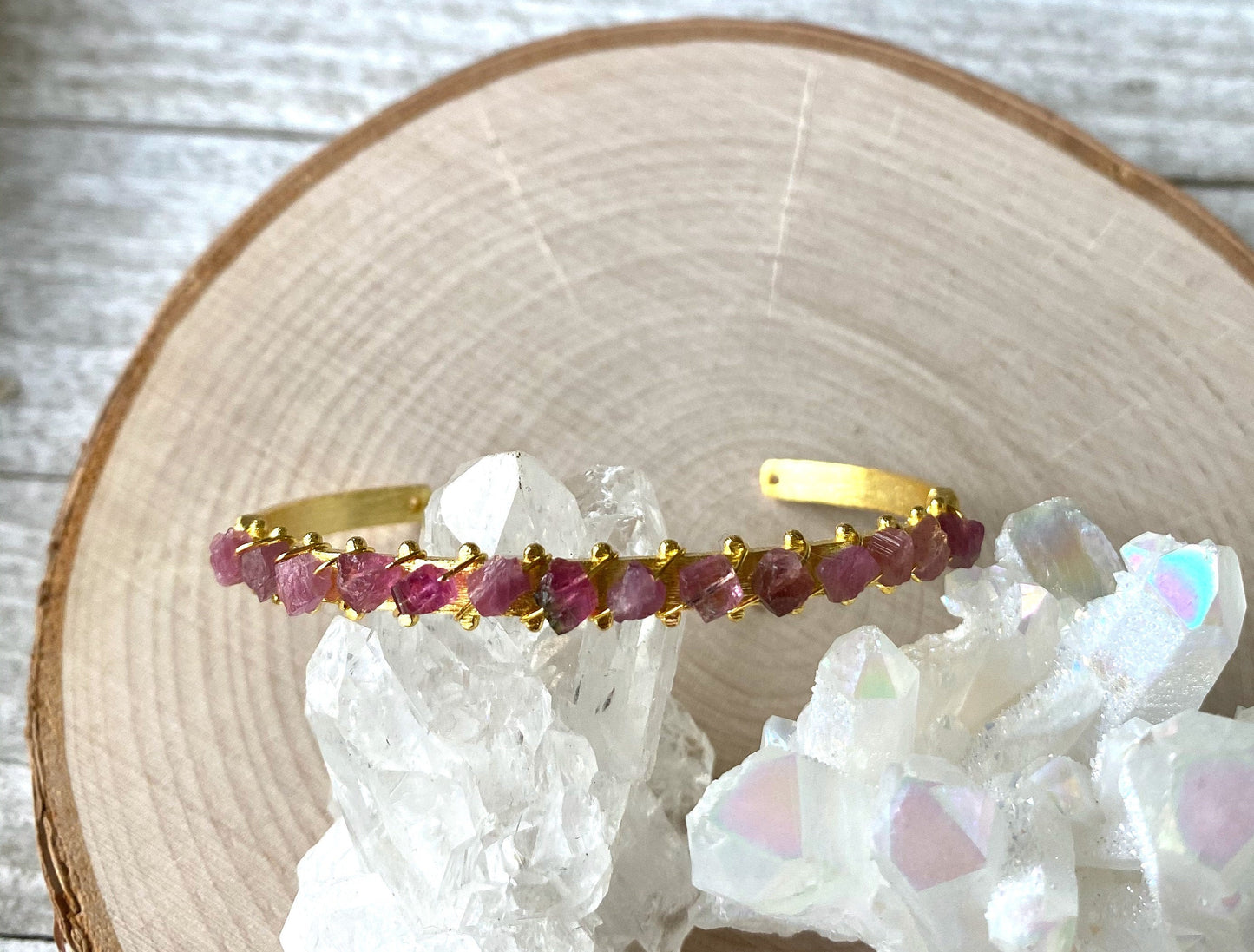 Tuscadero Pink Tourmaline Bracelet