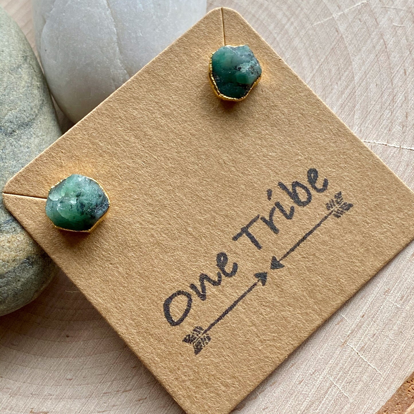 Emerald Isle Stud Earrings