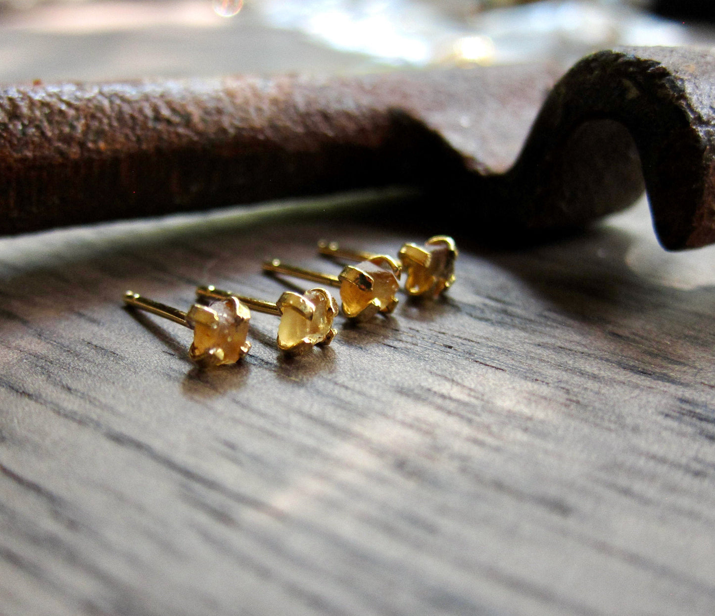 Sweetie Pie Citrine Earrings