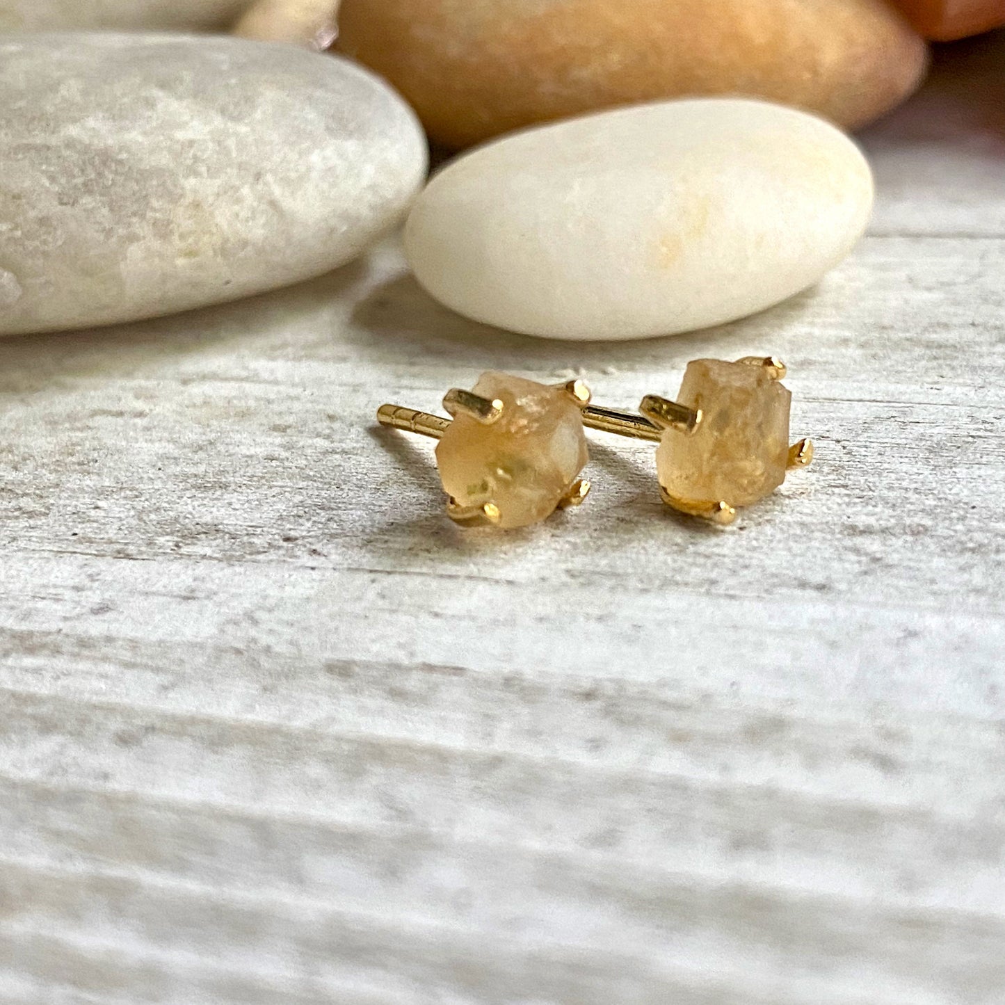 Christa Citrine Earrings