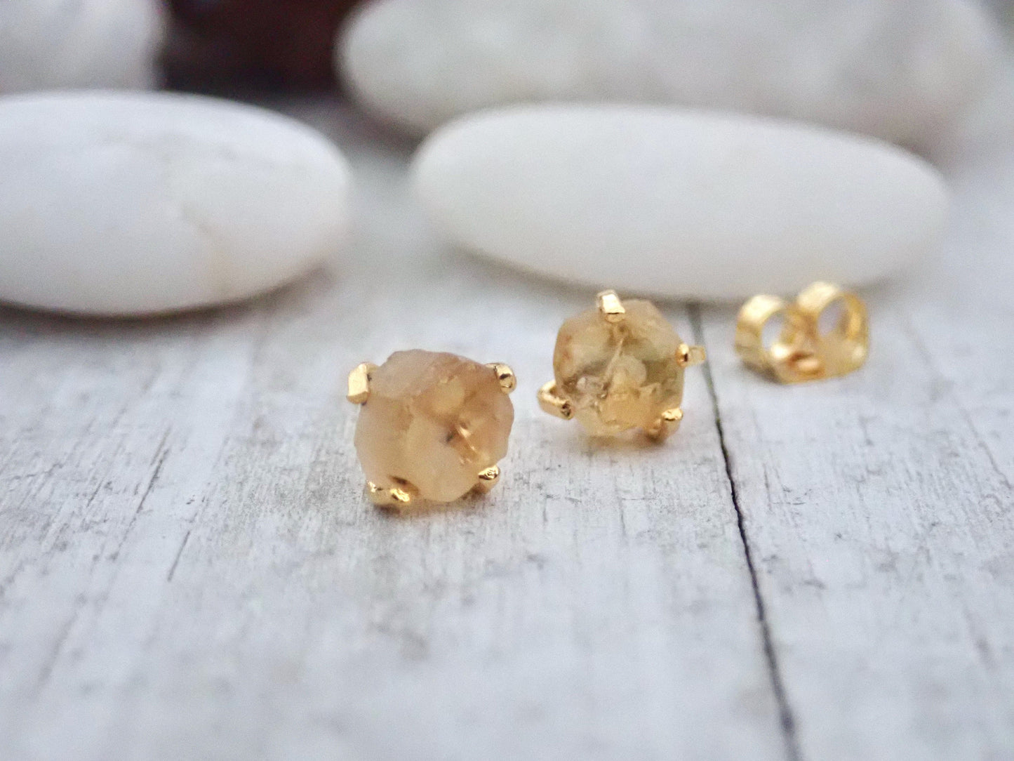 Christa Citrine Earrings