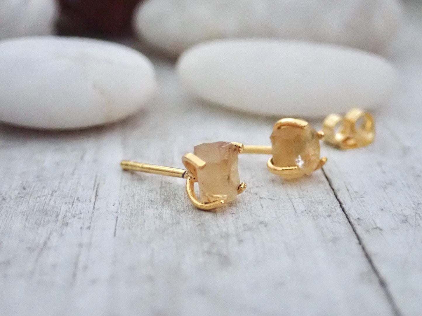 Christa Citrine Earrings