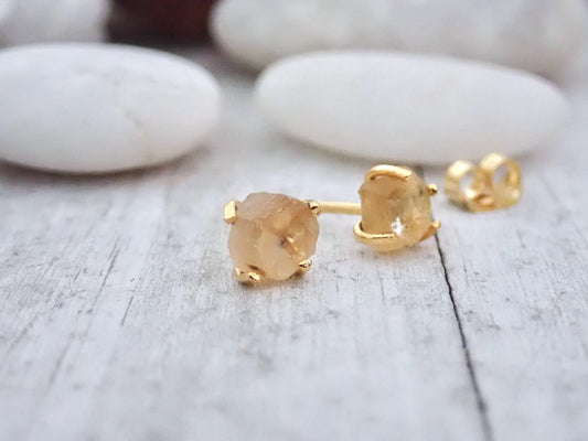 Christa Citrine Earrings