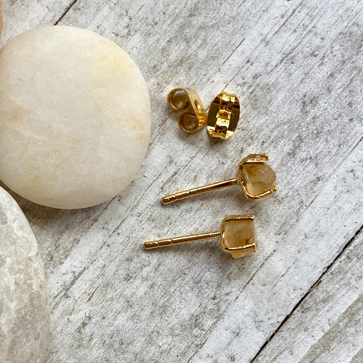 Christa Citrine Earrings