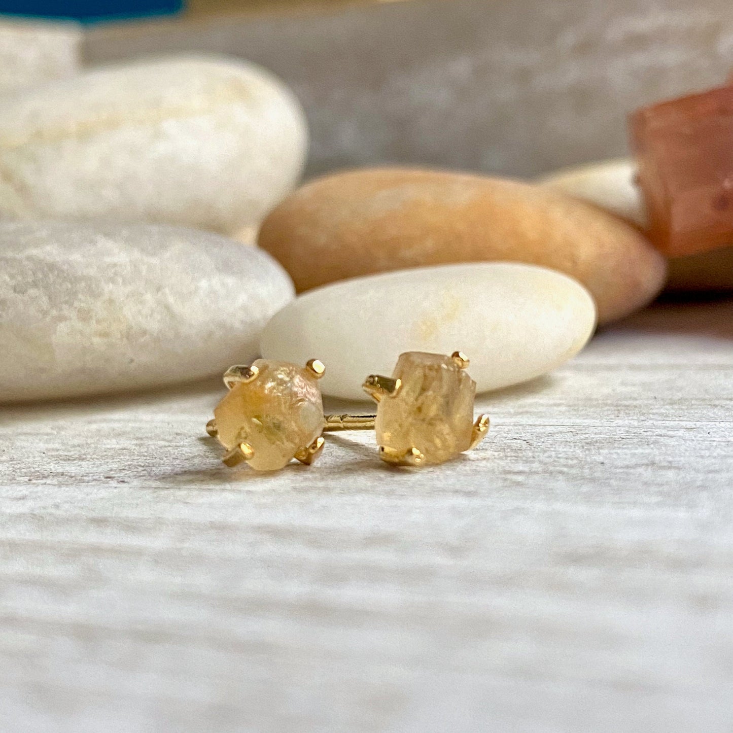 Christa Citrine Earrings